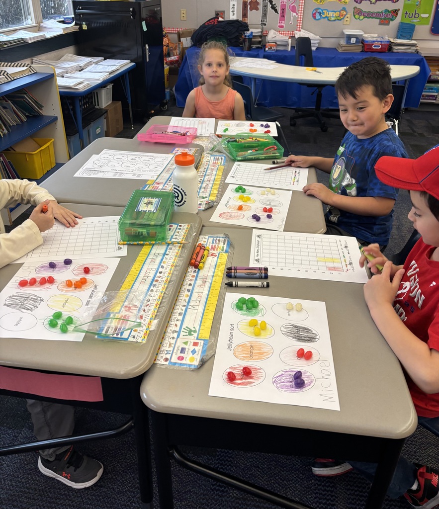 A student with jelly beans 