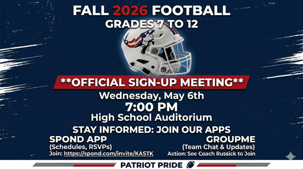 2026 Football Sign-up meeting
