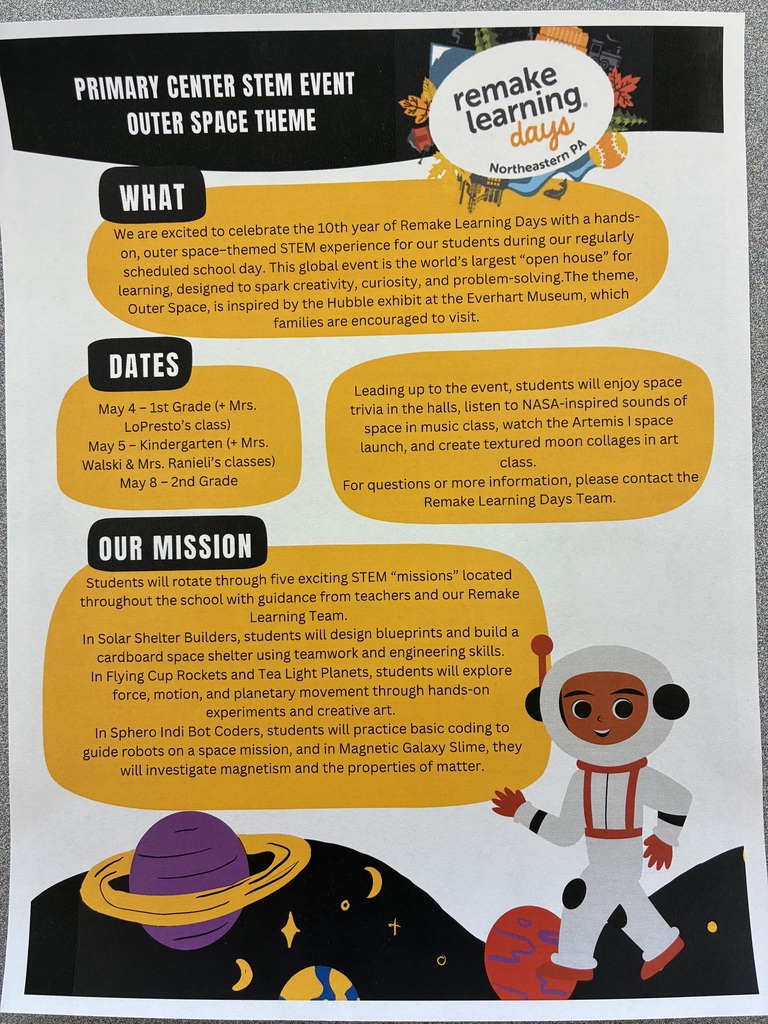Flyer for remake learning days