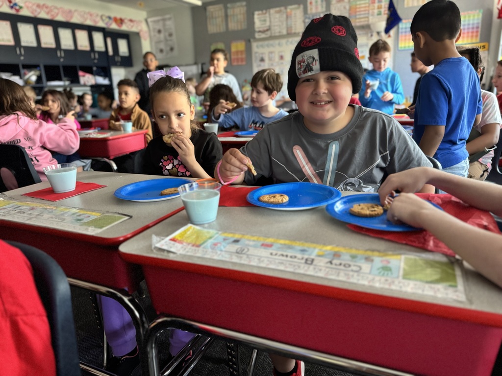 A student celebrating star wars day. 
