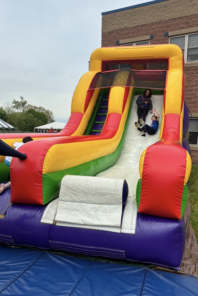 First grade students at field day. 