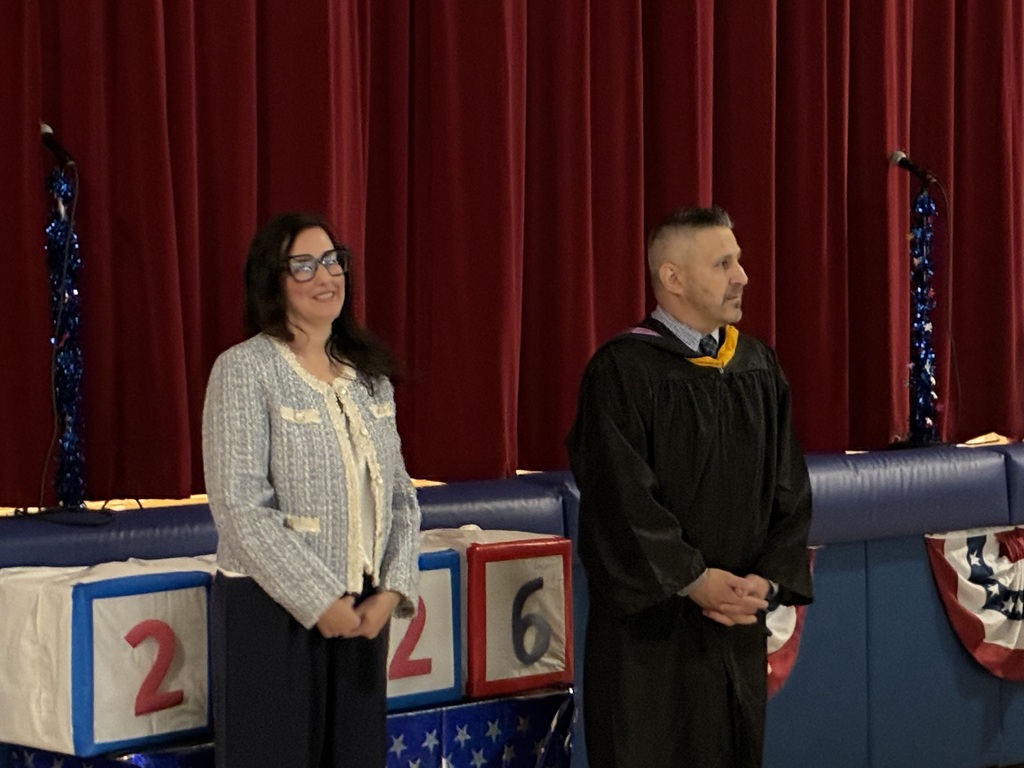 Principals at graduation. 