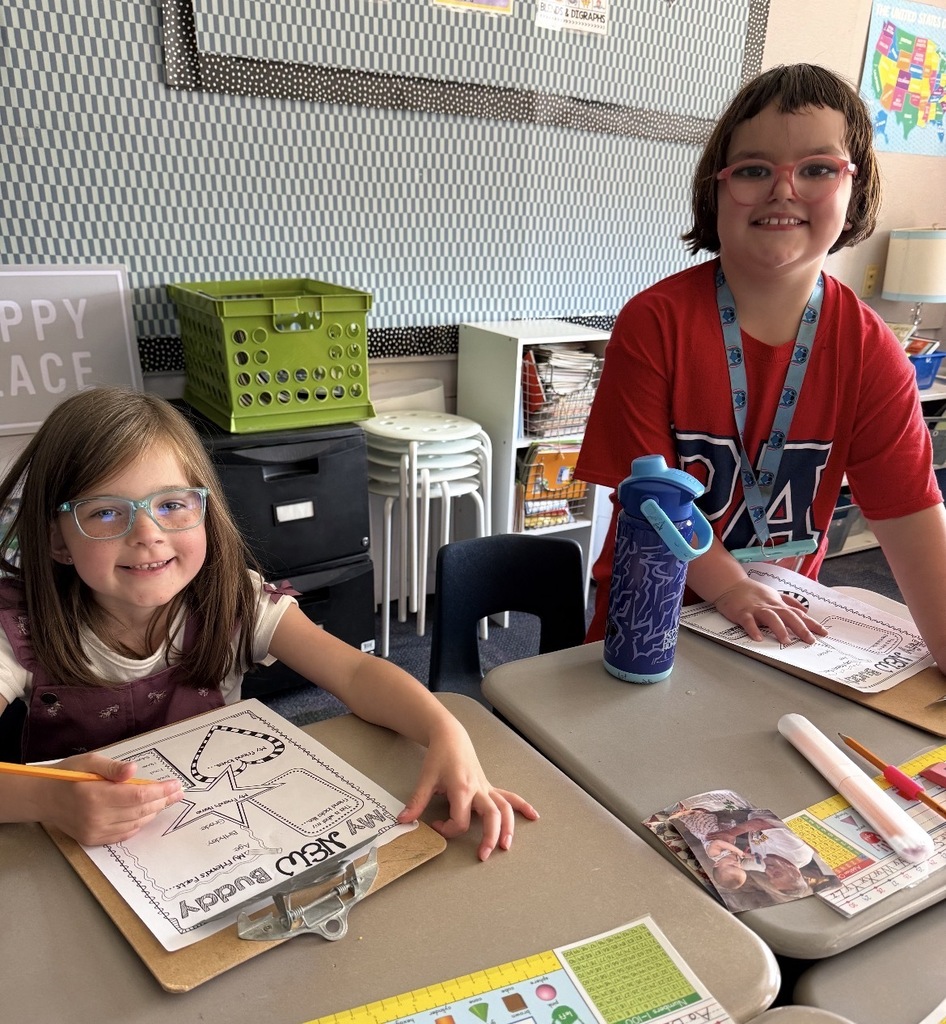 Students interviewing each other