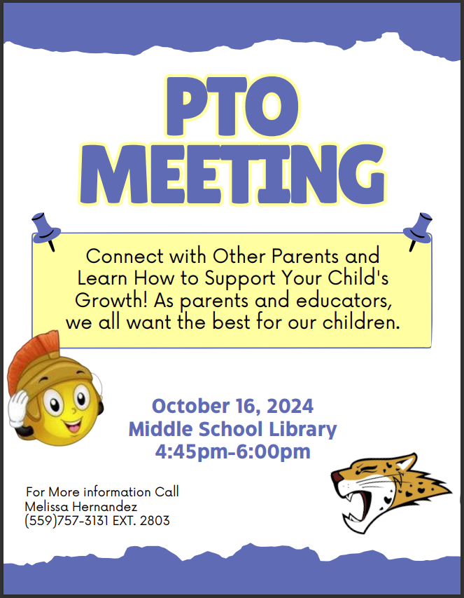 PTO MEETING FLYERS