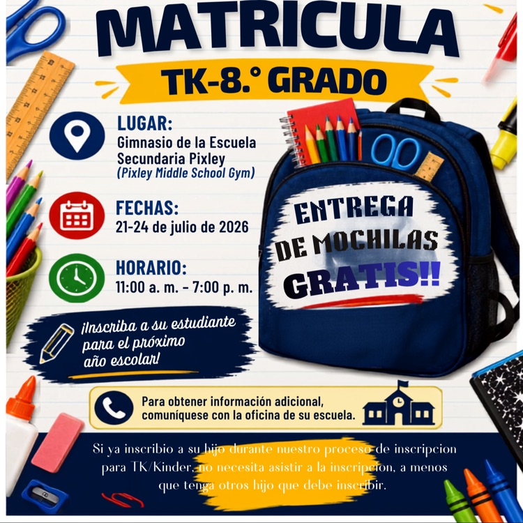 flyer for registration