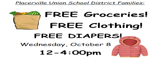 Free Groceries, Clothing, and Diapers! ¡Comida, ropa y pañales gratis!