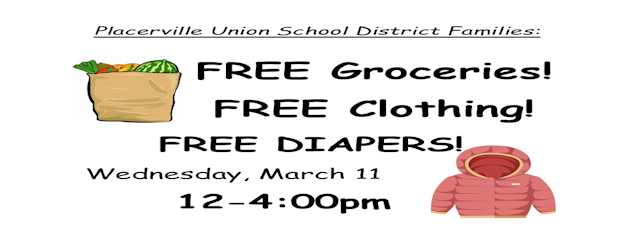 Free Groceries, Clothing, and Diapers! ¡Comida, ropa y pañales gratis!
