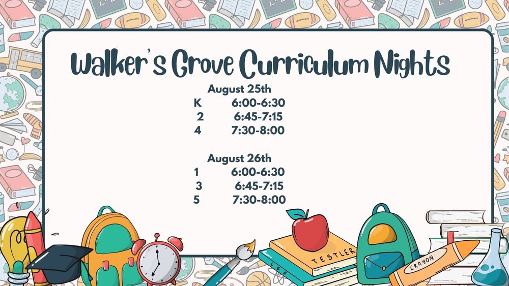 Curriculum Night