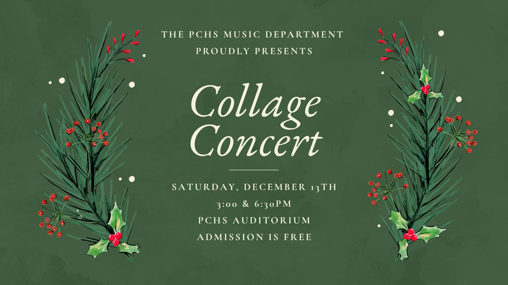 College Concert Flyer