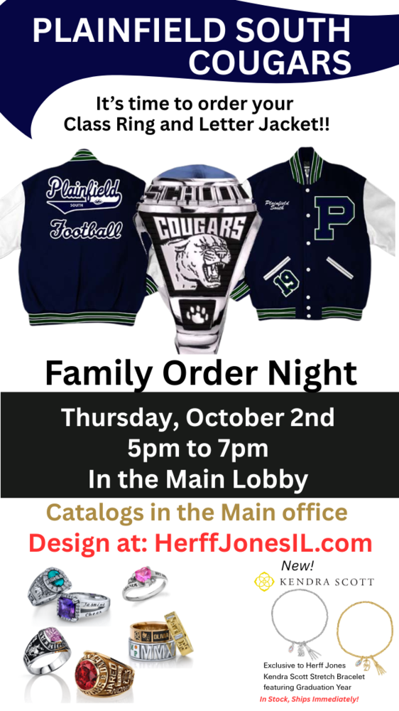 Herff fJones Class Ring/Letter Jacket Night