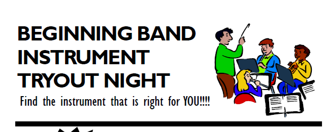 Instrument Tryouts