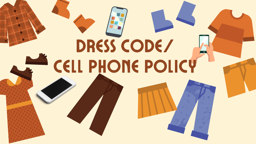 cell phone dress code policies