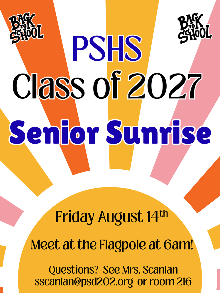 Senior Sunrise-Class of 2027
