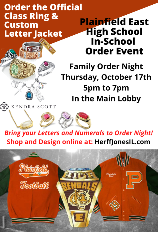 Family Order Night with Herff Jones Plainfield East High School