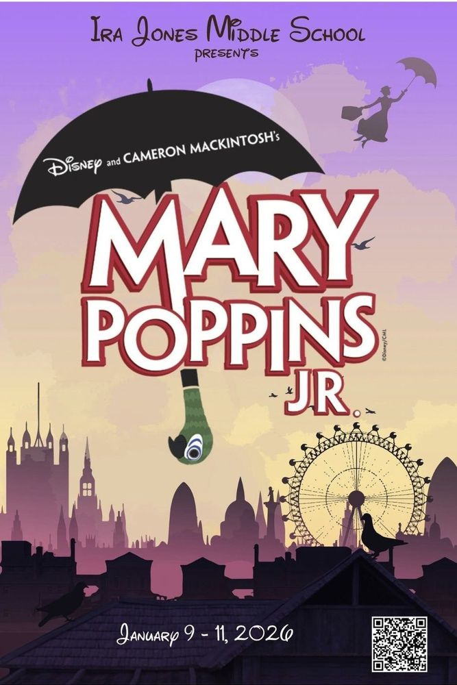 IJMS Mary Poppin Jr. musical flyer
