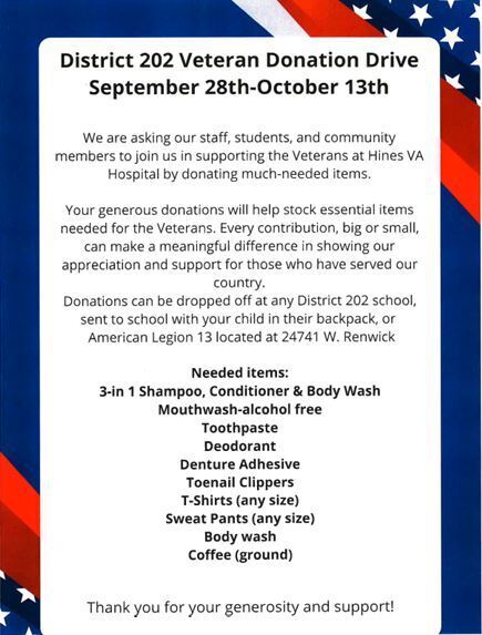 Veteran's Supplies