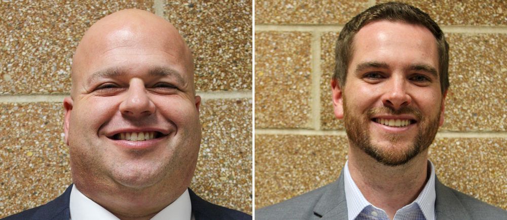 headshot of Mike Romeli, headshot of Patrick Graff