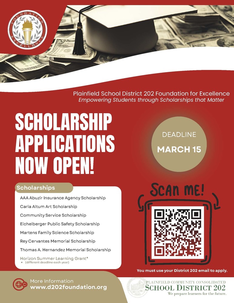 scholarship flyer