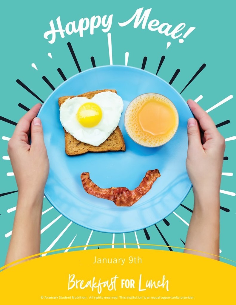 Happy Meal! January 9th. Breakfast for Lunch