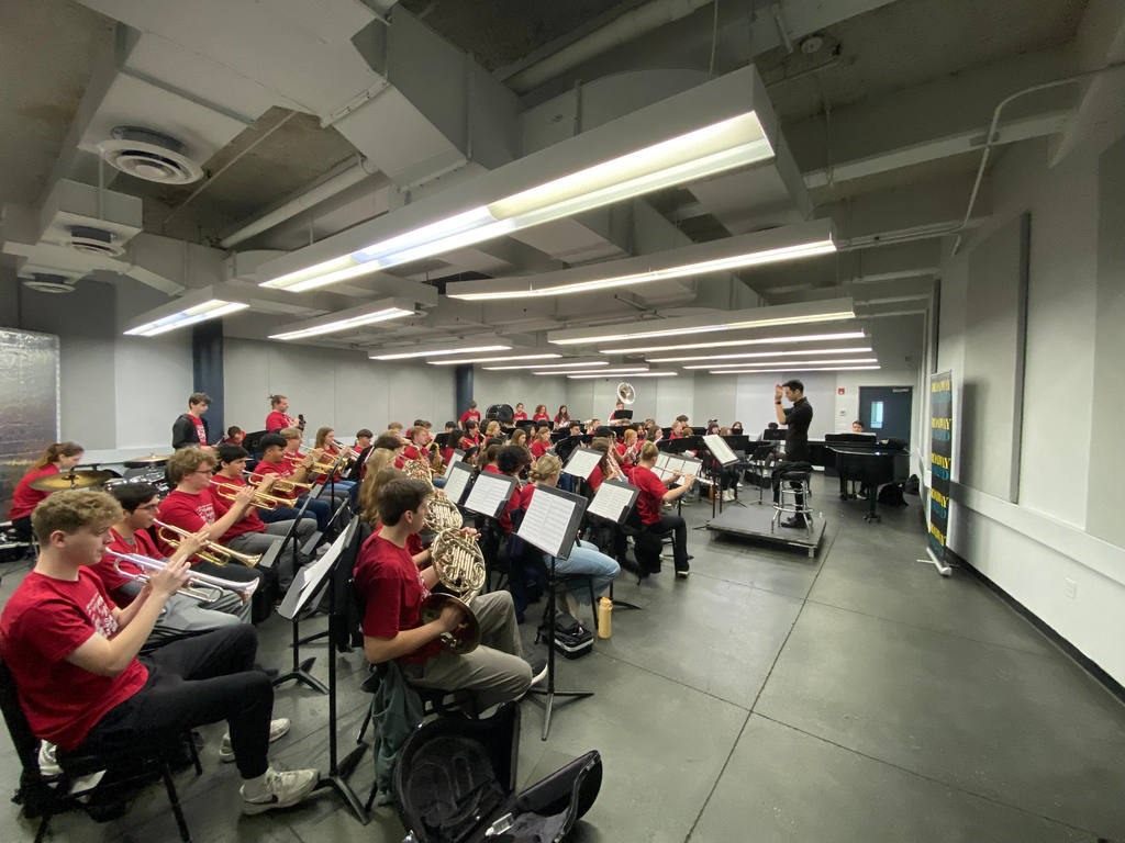 PNHS band and choir in NYC