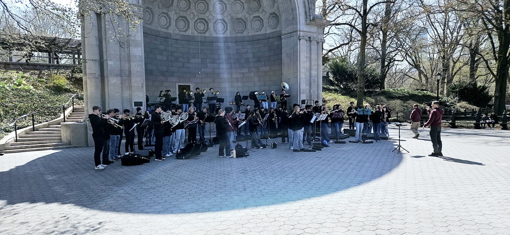 PNHS band and choir in NYC