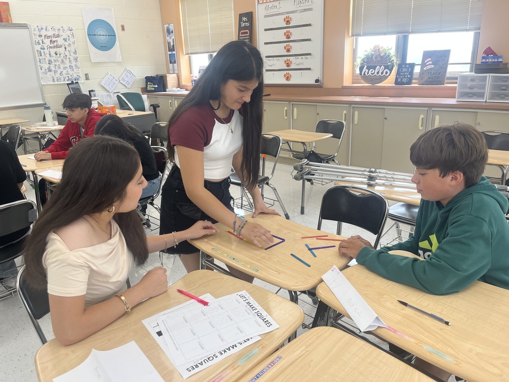 students in the classroom