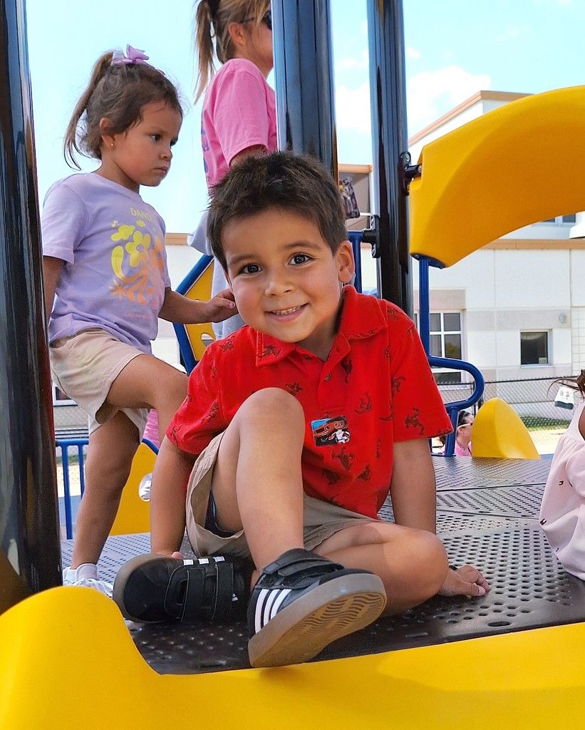 BMLC students on the playground