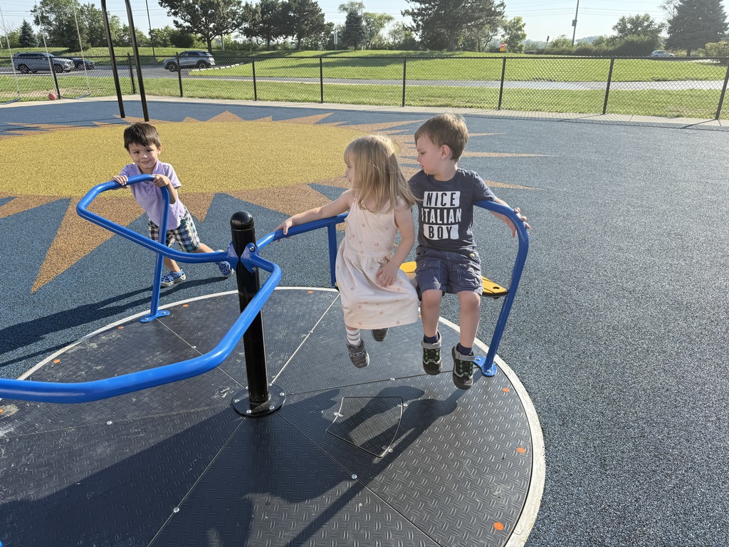 BMLC students on the playground