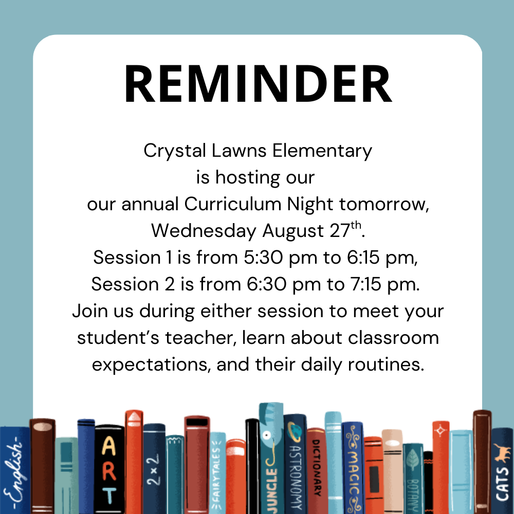 Curriculum Night