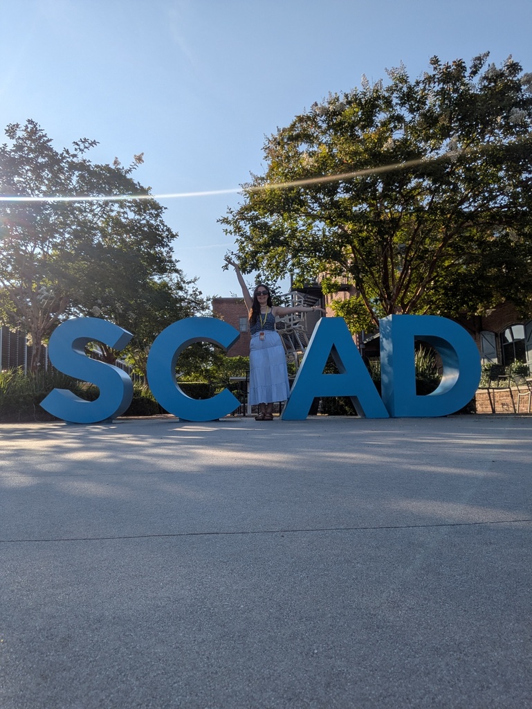SCAD outdoor sign