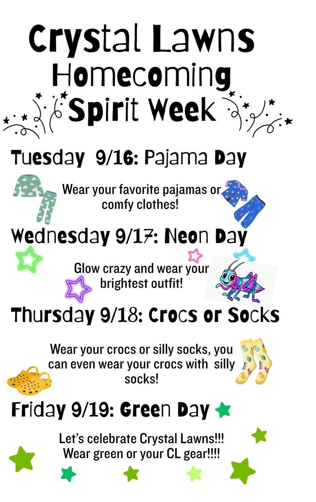 CL Homecoming Spirit Week!