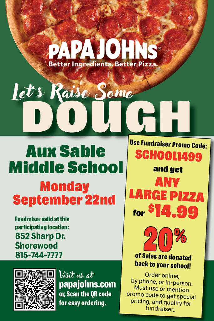Papa Johns Fundraiser