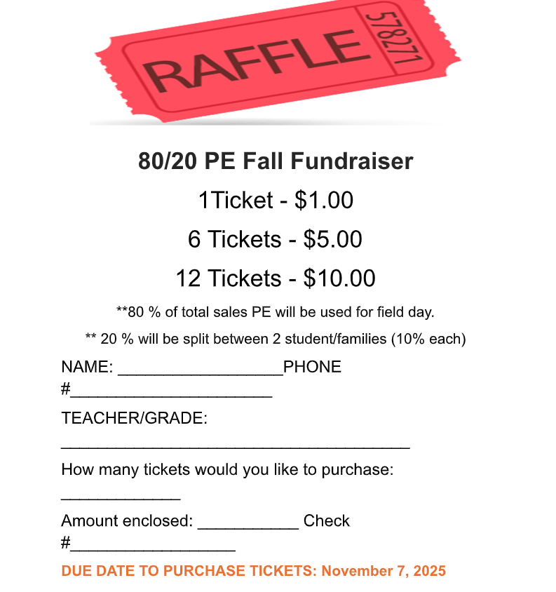 Raffle form