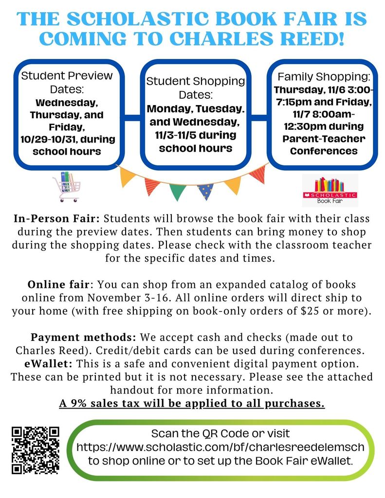 book fair flyer