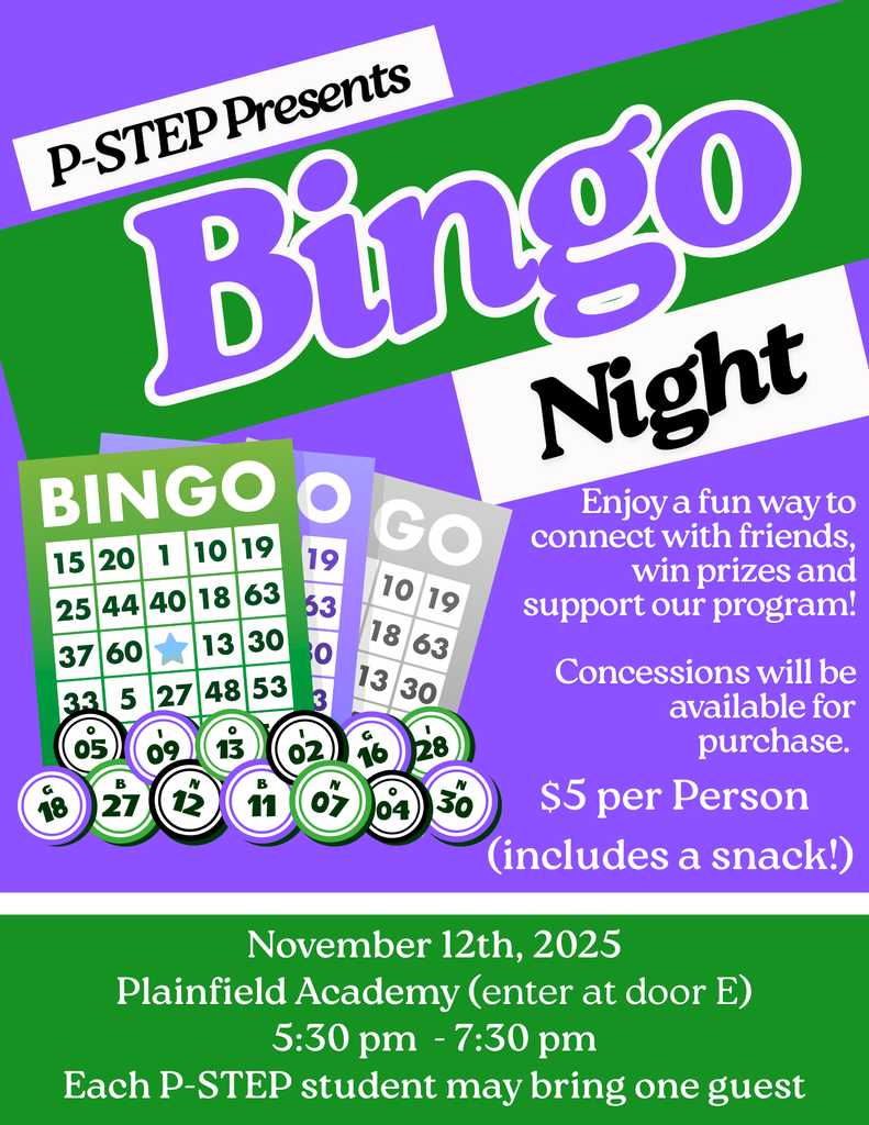 P-STEP Bingo Night!