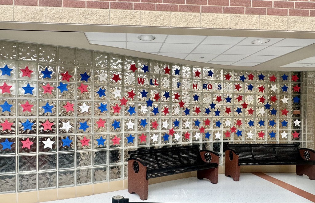 PEHS veterans Wall of Heroes