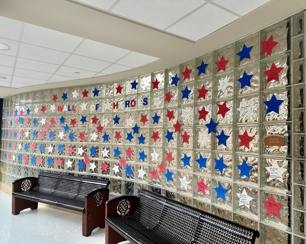 PEHS veterans Wall of Heroes