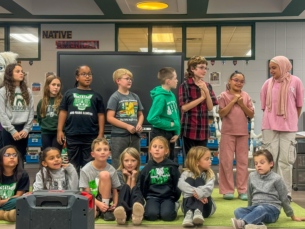 Group of students speaking