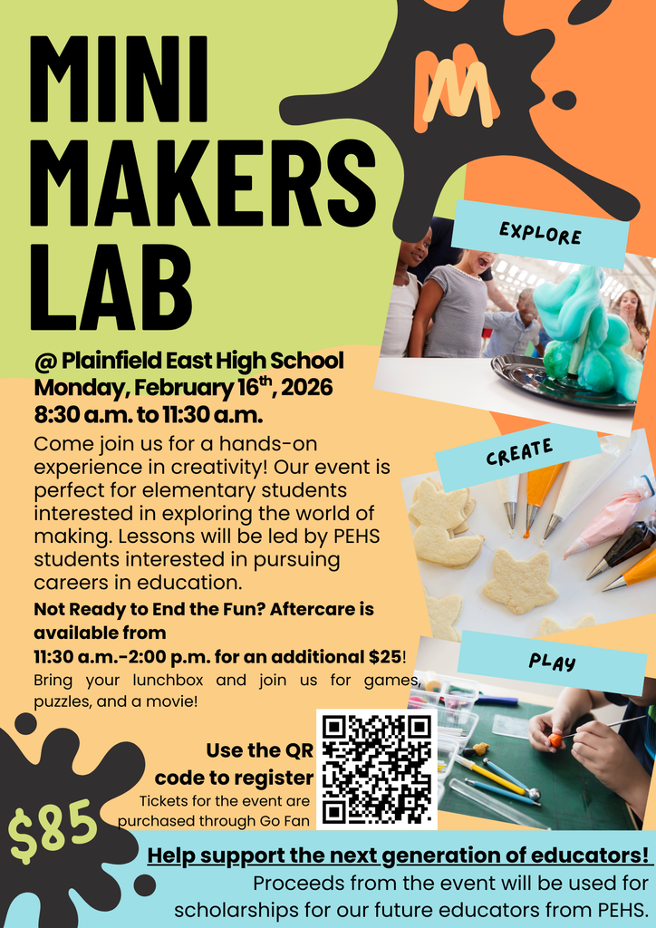 Mini Makers Lab flyer