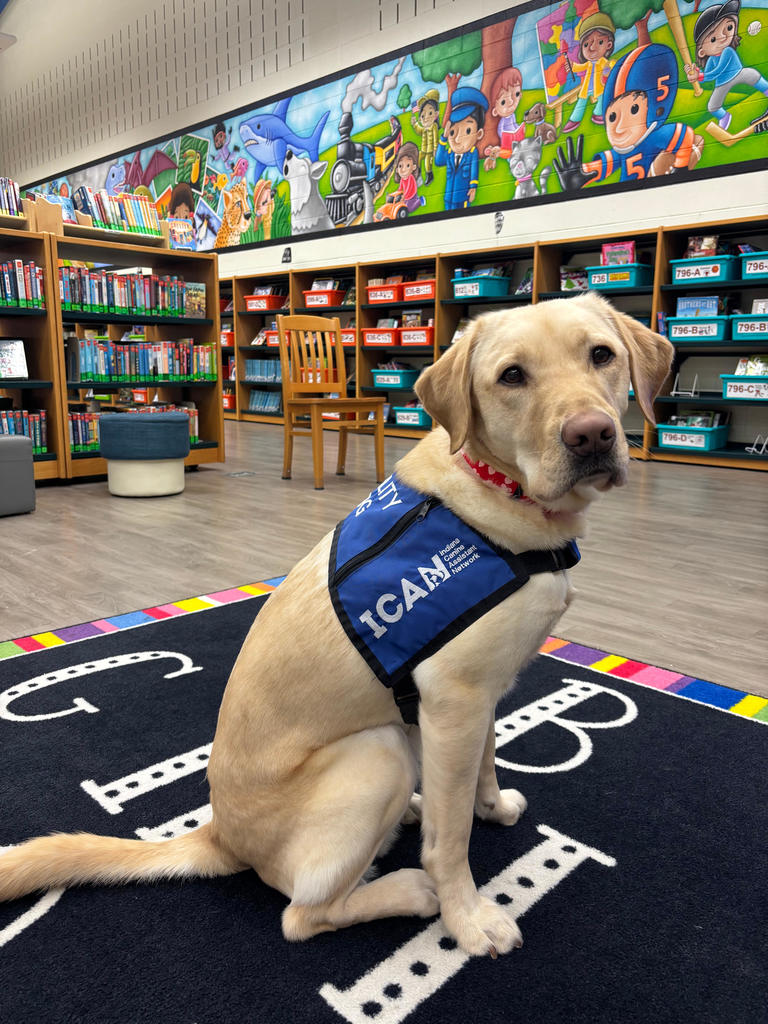 Tater, Eichelberger ES Facility Dog