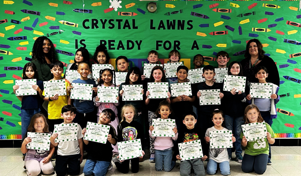 Students of the Month for February, 2026.