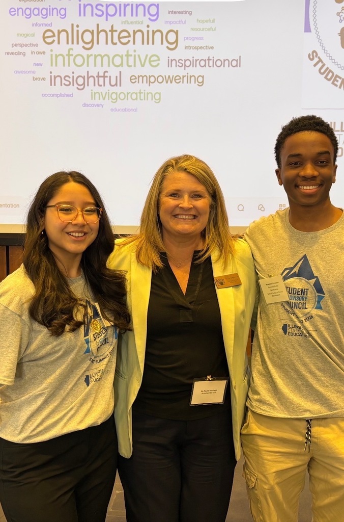 District 202 high school students at conference  in Springfield 