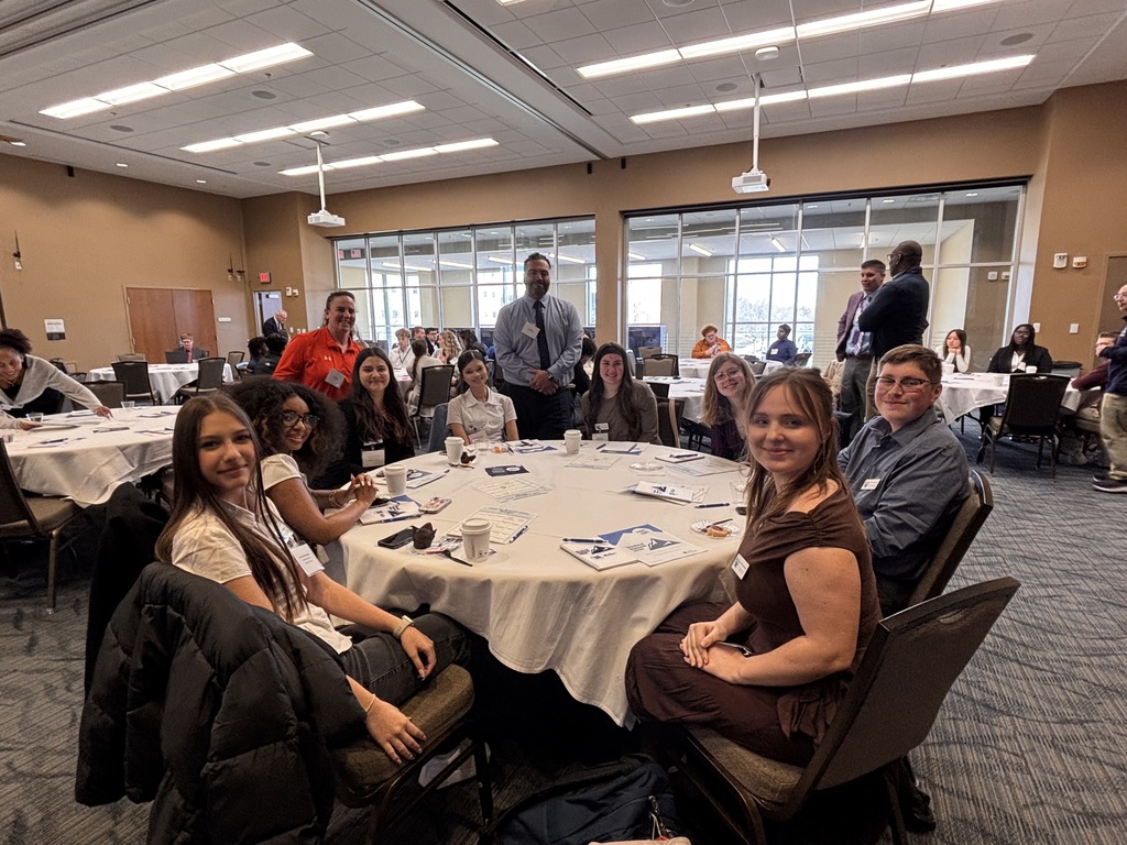 District 202 high school students at conference  in Springfield 