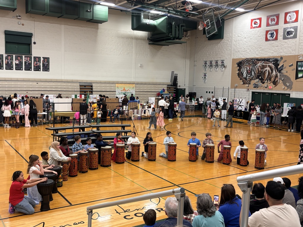 Celebration of Cultures kids playing drums