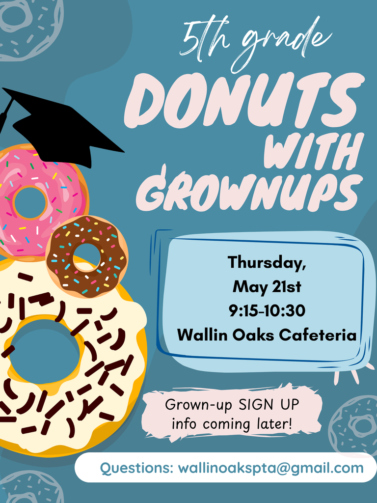 Donuts with Grownups