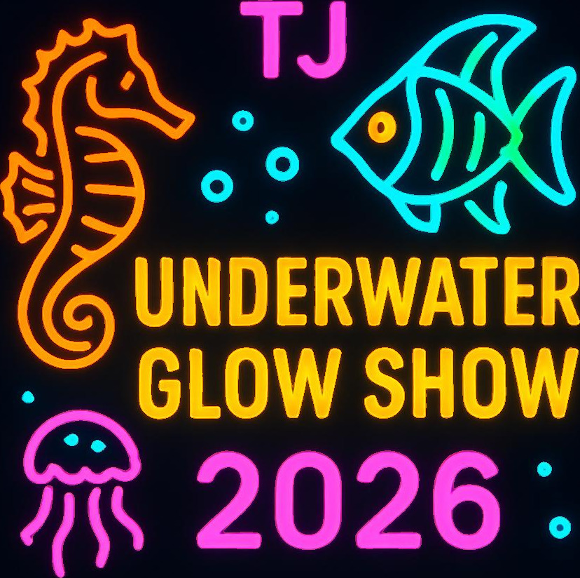 Design that says underwater glow show