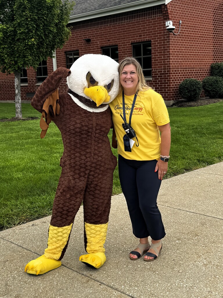 mascot and principal