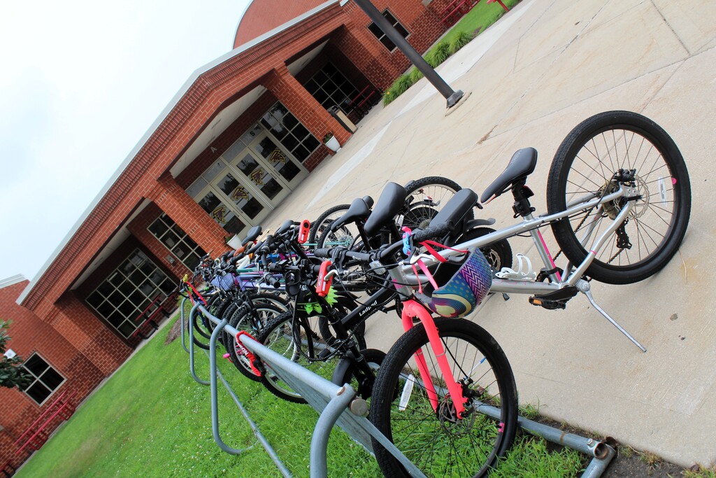 bikes outside