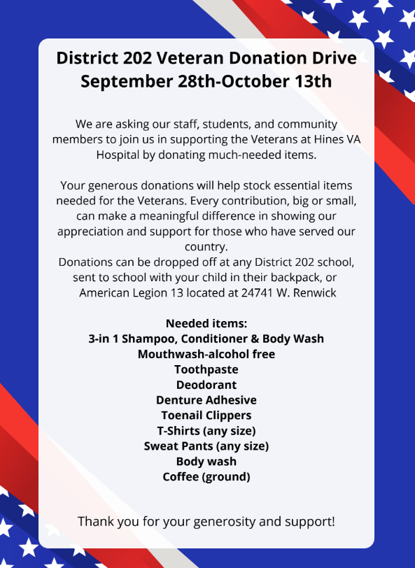 District 202 Veteran Drive