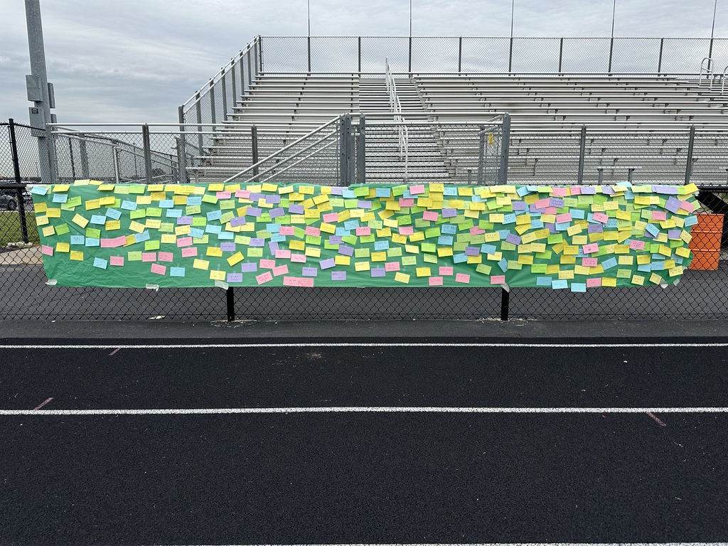 Plainfield East High School students came together for a Mental Health Awareness Walk during PE classes on Sept. 25. 